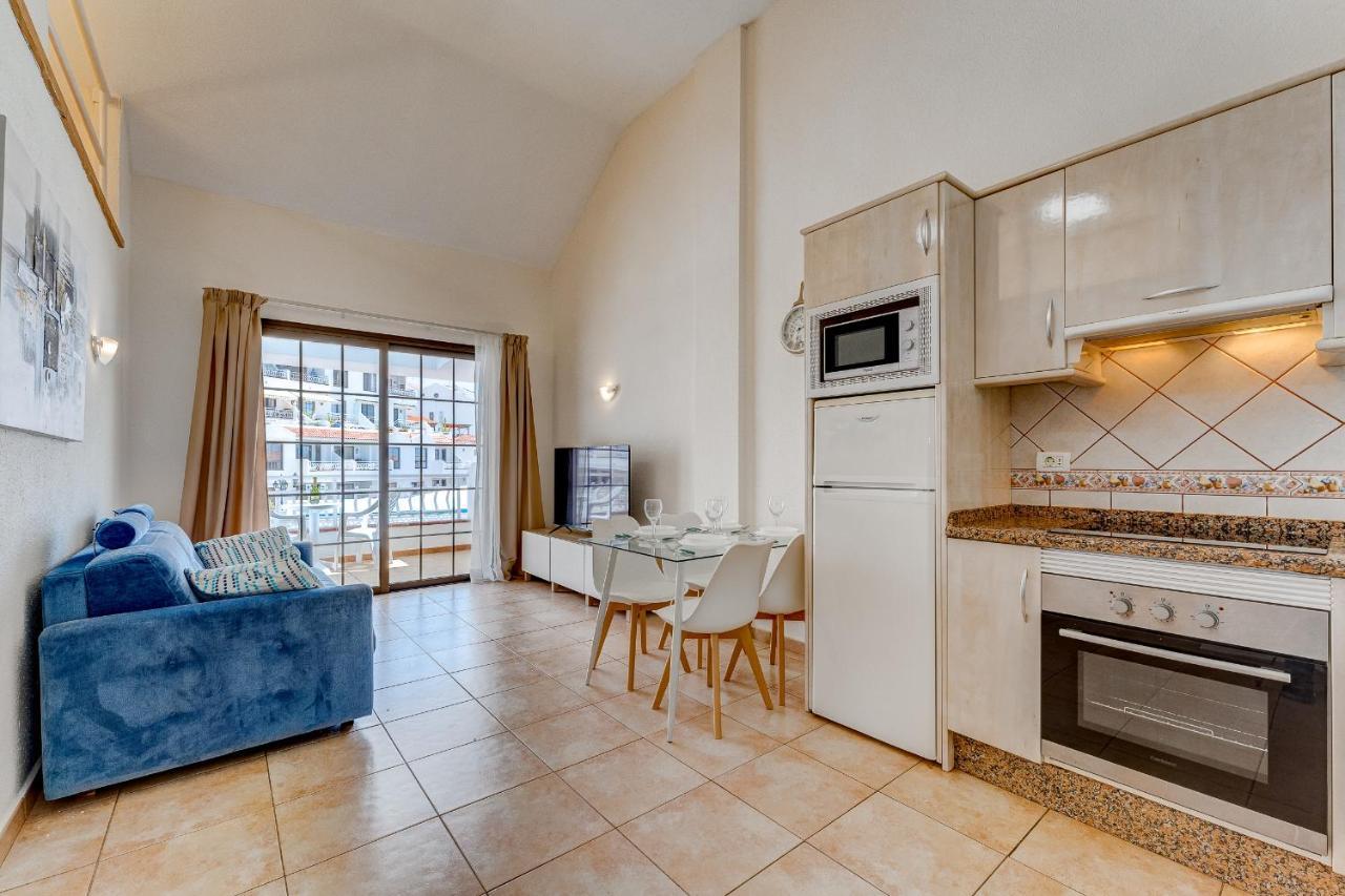 Pretty 1B Apartment In Diamantes 2, Heated Pool Лос-Крістіанос Екстер'єр фото